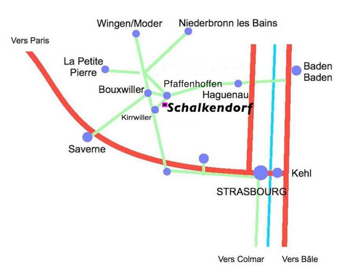 Le Gite Des Ecureuils Schalkendorf Kültér fotó