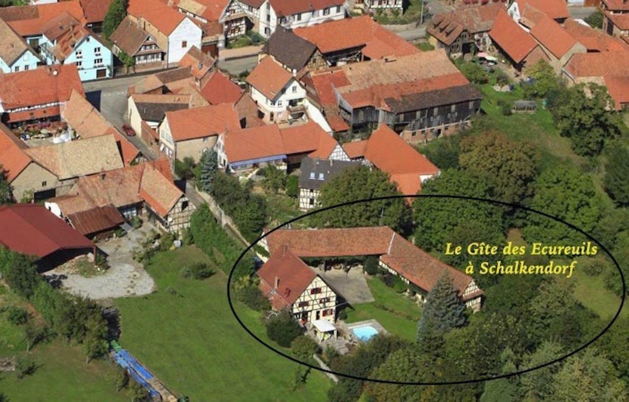 Le Gite Des Ecureuils Schalkendorf Kültér fotó